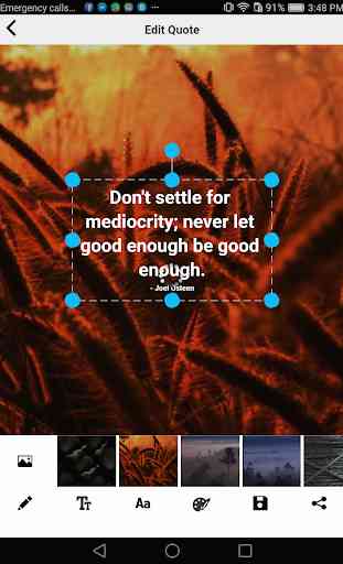 Never Settle Quotes 4