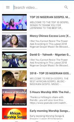 Nigerian Gospel Music :  1