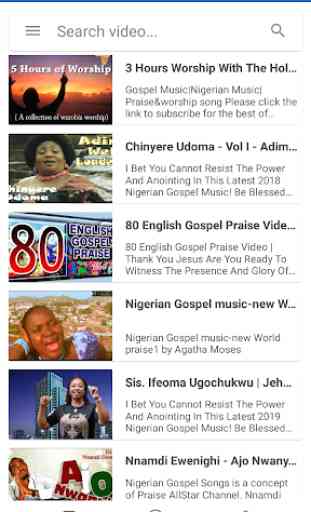Nigerian Gospel Music :  4