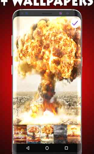Nuclear Bomb Lock Screen & Wallpaper 3
