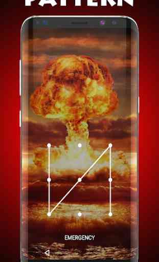 Nuclear Bomb Lock Screen & Wallpaper 4