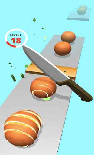 Perfect Cut Fruit Slice - Veggie Slicer Knife Game 3