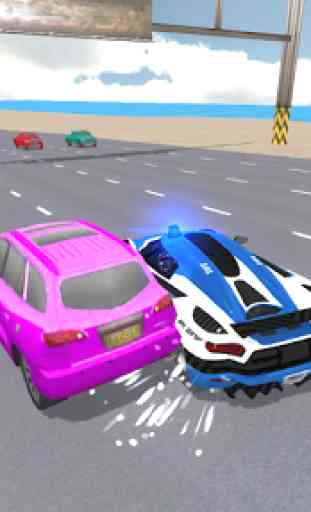 Police Car Crazy Drivers 2
