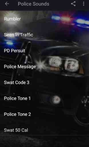 Police Siren Sounds & Ringtones 3