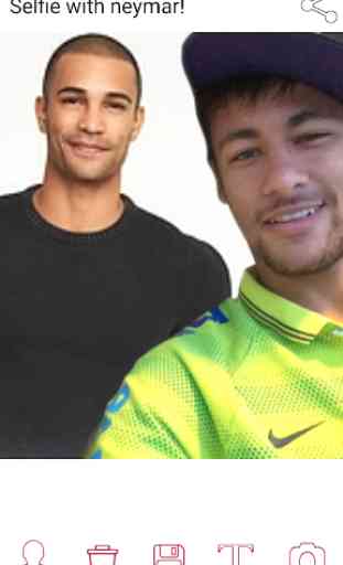 selfie con Neymar Jr 2