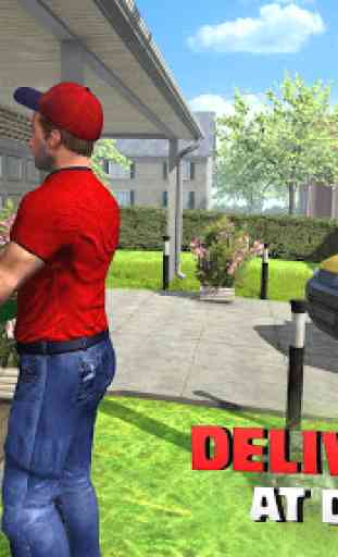 Smart Taxi Driving Pizza Delivery Boy 3