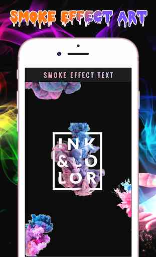 Smoke Effect Name Art 3