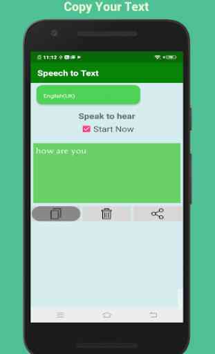 Speech To Text converter - Voice Notes Typing App 4