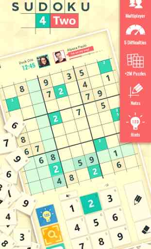 Sudoku 4Two Multiplayer 1