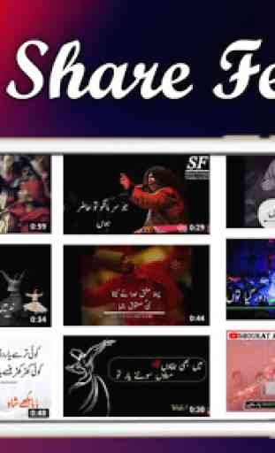 Sufi line with lyrics Video Status 2
