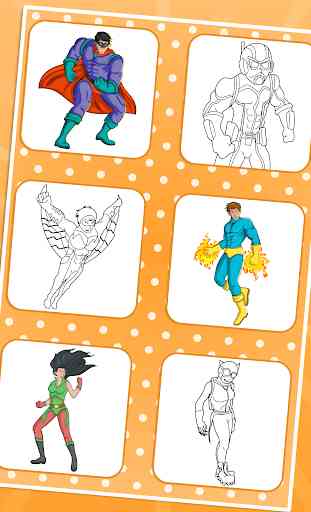 Superhero Coloring Pages 2