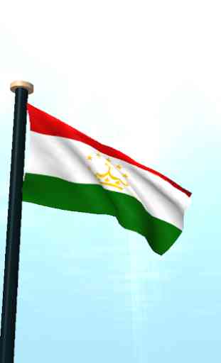 Tagikistan Bandiera 3D Gratis 2