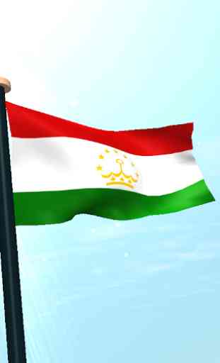 Tagikistan Bandiera 3D Gratis 4