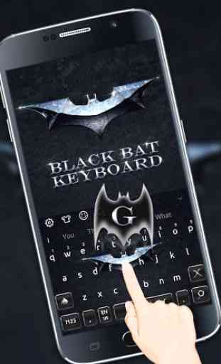 Tema della tastiera Black Bat 1