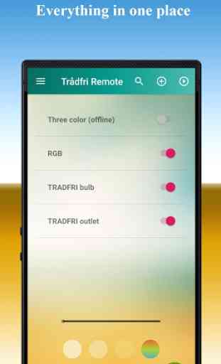 Tradfri Remote: extra functions 1