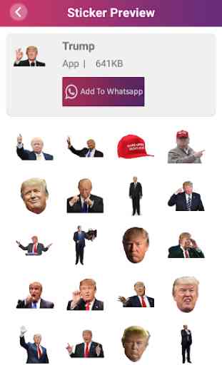 Trump Stickers For Whatsapp 2
