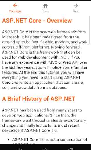 Tutorial For Asp.Net Core 2