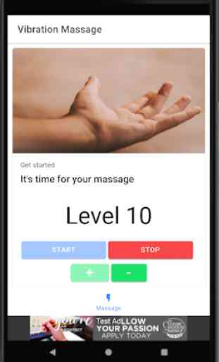Vibration massage 2
