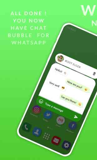 Whatsbubble - Notify Bubble Chat 2