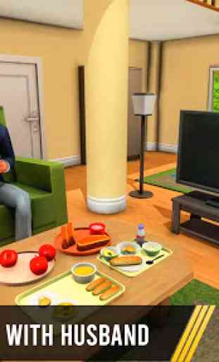 Working Virtual Mother: Happy Family Mom Simulator 3