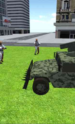 X Ray Robot : Zombie Offroad 1