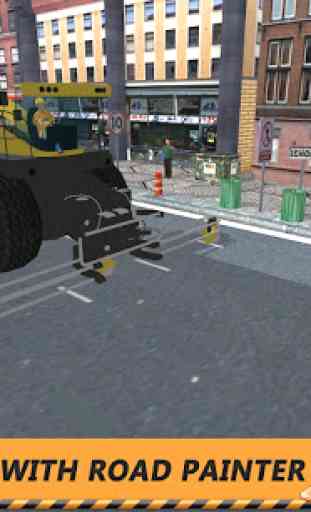 3380/5000 Real Road Construction Sim: City Road B 4