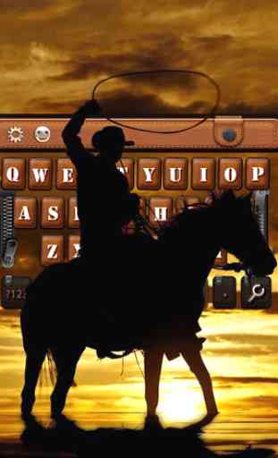 American Sharpshooter Cowboy Keyboard Theme 1