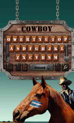 American Sharpshooter Cowboy Keyboard Theme 2