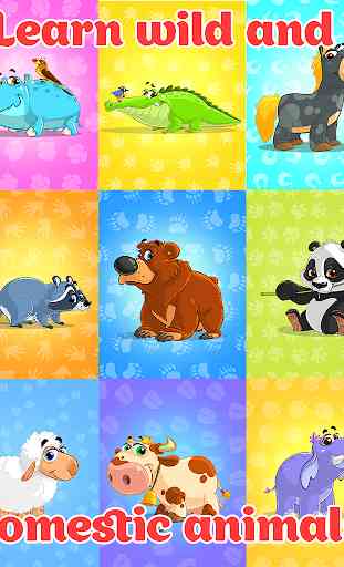 Animali e suoni animali: gioco per bambini piccoli 1