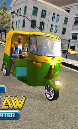 Auto Rickshaw Driving - City passenger transporter 1
