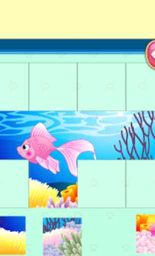 Bambini Puzzle per bambini Animali domestici Fishy 2