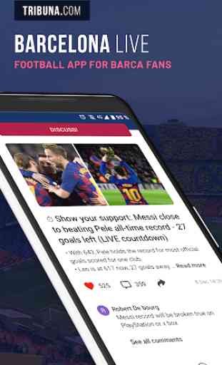 Barcelona Live — Unofficial app for FC Barca Fans 1