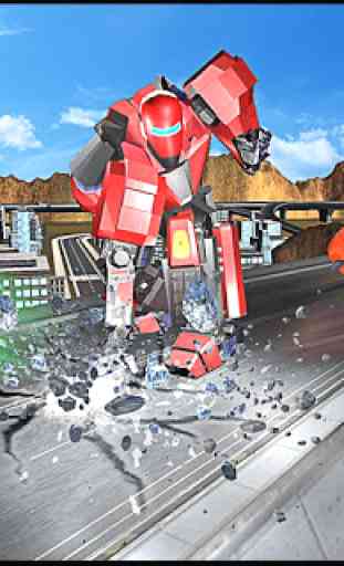 Battaglia robot Hero Rangers 1