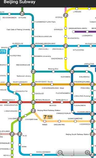 Beijing Subway Map 3