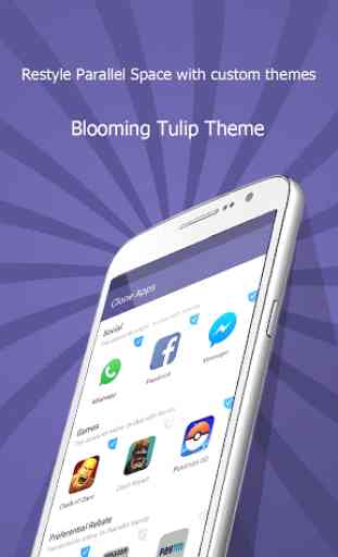 Blooming Tulip Theme for PS 2