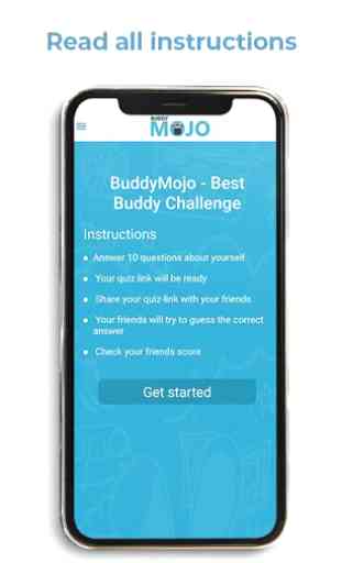 BuddyMojo - Best Buddy Challenge 3