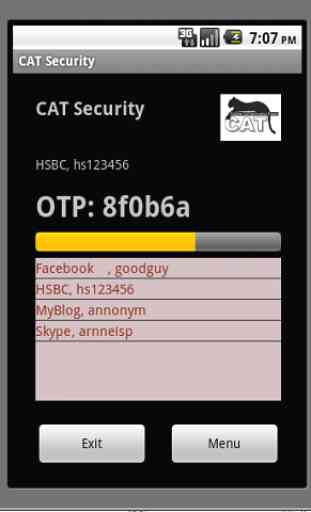 CAT Authentication Token 3.1 1
