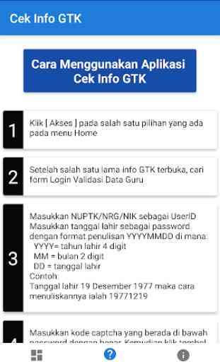 Cek Info GTK 2020 2