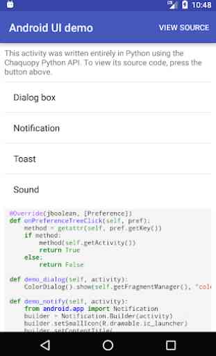 Chaquopy: Python 3 for Android 1