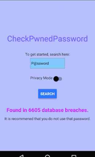 CheckPwnedPassword 4