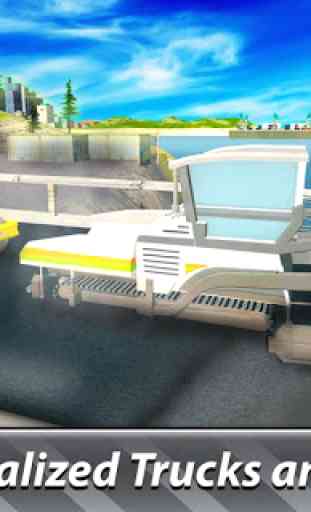 Construction Trucks: Bridge Building Simulator 3
