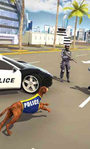 crimine Polizia Cane Inseguire Simulatore 1