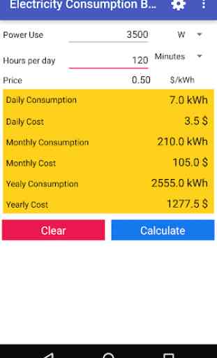 Electric Cost Bill Calculator 4