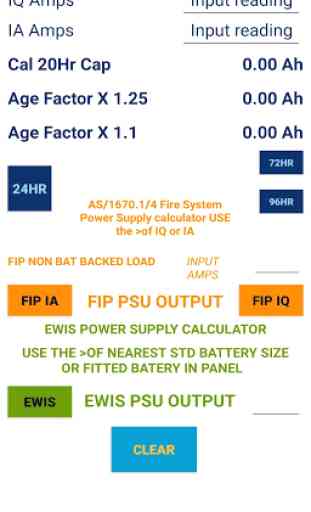 Fire Alarm Battery & Power Supply Calculator 1