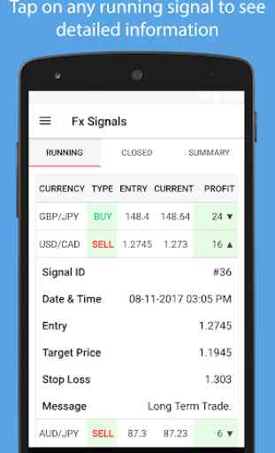 Forex Trading Signal App - Fx Rival 3