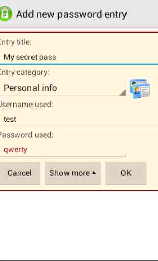Friendly Password Safe 3