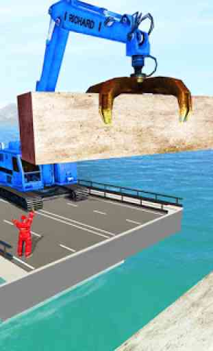 Grand Bridge Construction: Crane Simulator 1