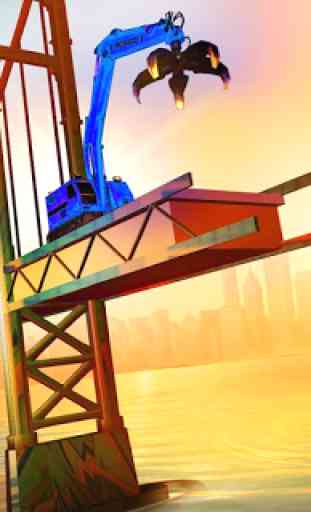 Grand Bridge Construction: Crane Simulator 3