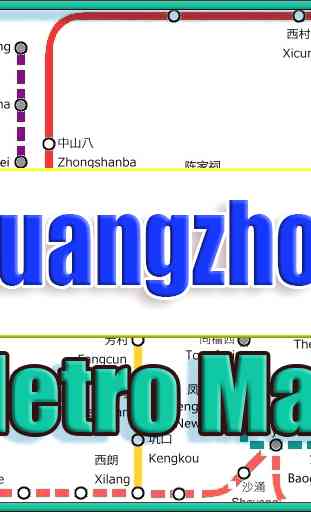Guangzhou China Metro Map Offline 1