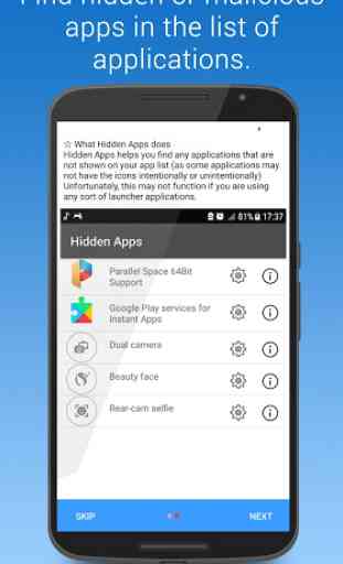 Hidden Apps - Applicazioni nascoste 1